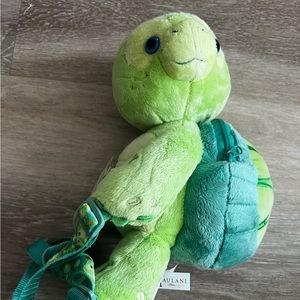 New DISNEY - AULANI Hawaii Exclusive Olu, Sea Turtle Plush Backpack